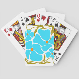 Baraja De Cartas Arte de ilustración floral
