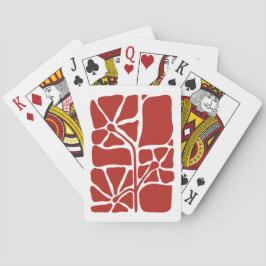 Baraja De Cartas Arte de ilustración floral