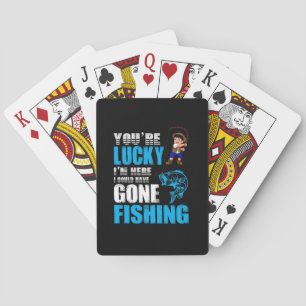 Baraja De Cartas Arte De Pesca Que Podría Haber Sido Pesca