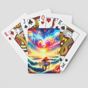 Baraja De Cartas Arte de piano
