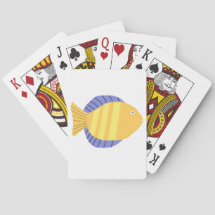 Baraja De Cartas arte de pintar peces