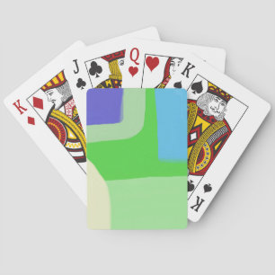 Baraja De Cartas arte de pintura abstracta