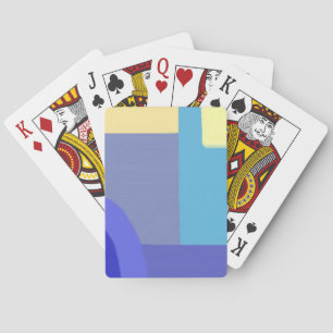 Baraja De Cartas arte de pintura abstracta moderna