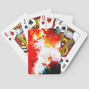 Baraja De Cartas Arte de resumen creativo