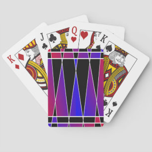Baraja De Cartas Arte Deco "fracturado" por Kenneth Yoncich
