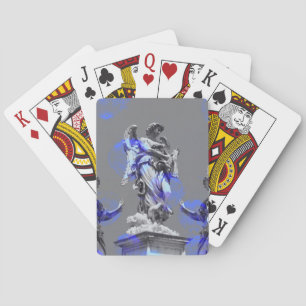 Baraja De Cartas Arte digital de esculturas trazos de pincel de col