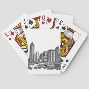 Baraja De Cartas Arte en línea aérea Atlanta Georgia