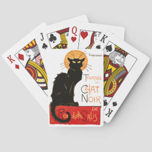 Baraja De Cartas Arte francés Steinlen Black Cat Classic