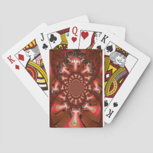 Baraja De Cartas Arte gráfico/impreso de lengua caleidoscópica