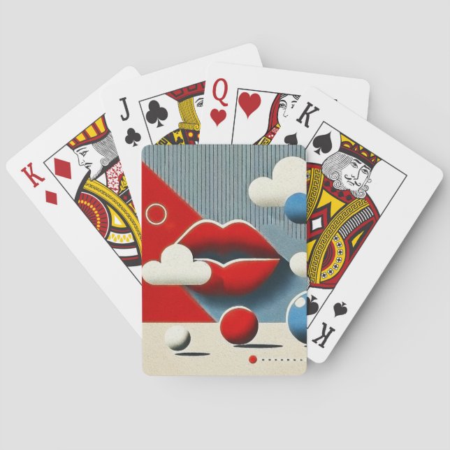Baraja De Cartas Arte Moderno (Reverso)