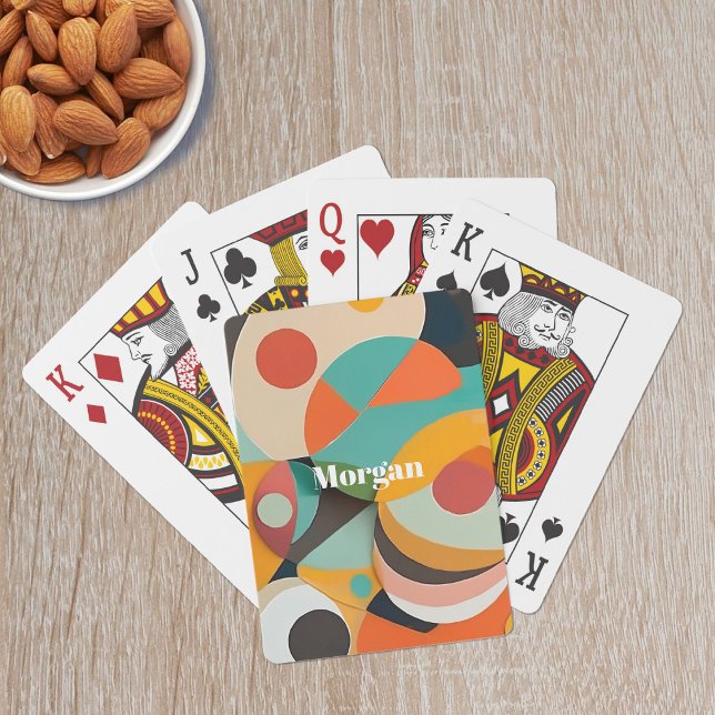 Baraja De Cartas Arte Moderno de Mediano Siglo, Nombre, Geométrico (Subido por el creador)