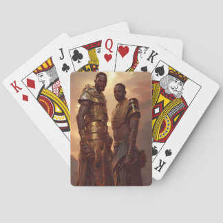 Baraja De Cartas Arte negro: Pareja de reyes