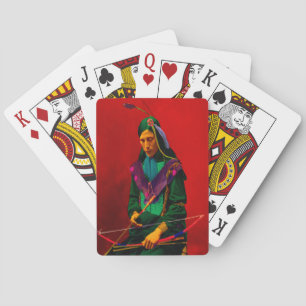 Baraja De Cartas Arte pop indio cherokee
