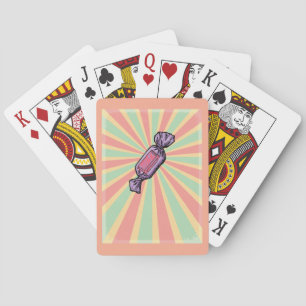 Baraja De Cartas Arte Pop Vintage Caramelo Envuelto
