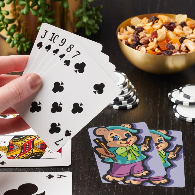 Baraja De Cartas Artista De Oso De Teddy (Subido por el creador)