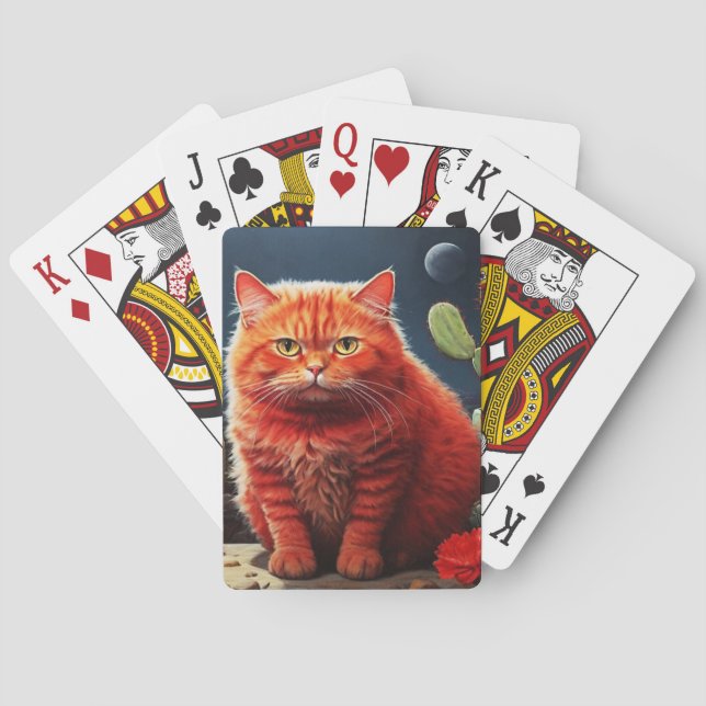 Baraja De Cartas Artistic Cat Poker Cards (Reverso)