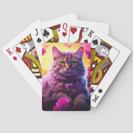 Baraja De Cartas Artistic Cat Poker Cards