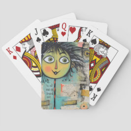 Baraja De Cartas ArtLady 17 Encantadora y angustiada