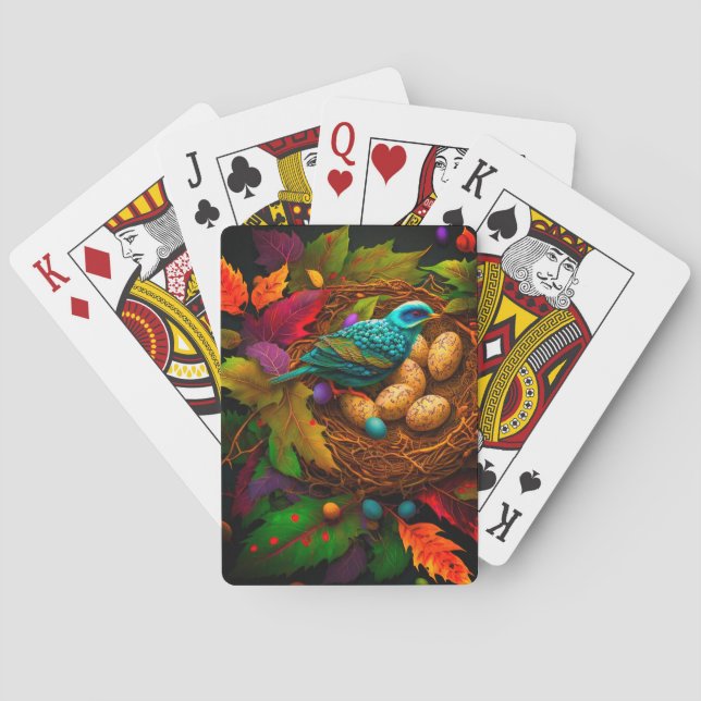 Baraja De Cartas Artsy Bird (Reverso)