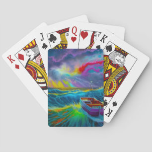 Baraja De Cartas Artsy Boat