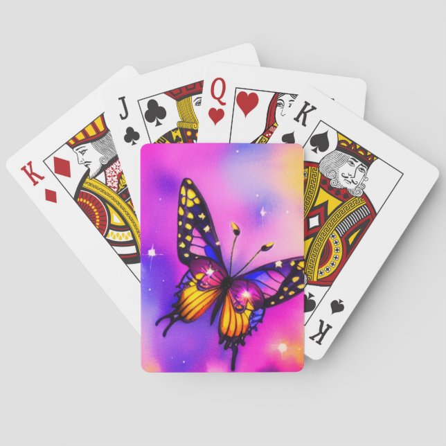 Baraja De Cartas Artsy Butterfly (Reverso)