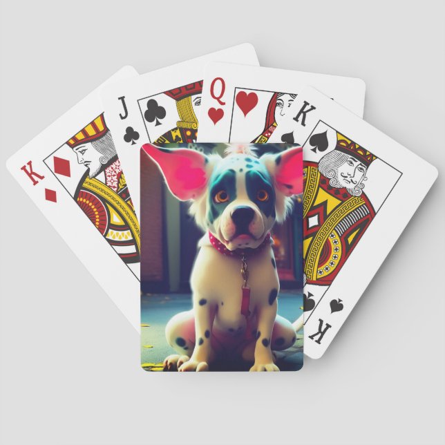 Baraja De Cartas Artsy Dog (Reverso)