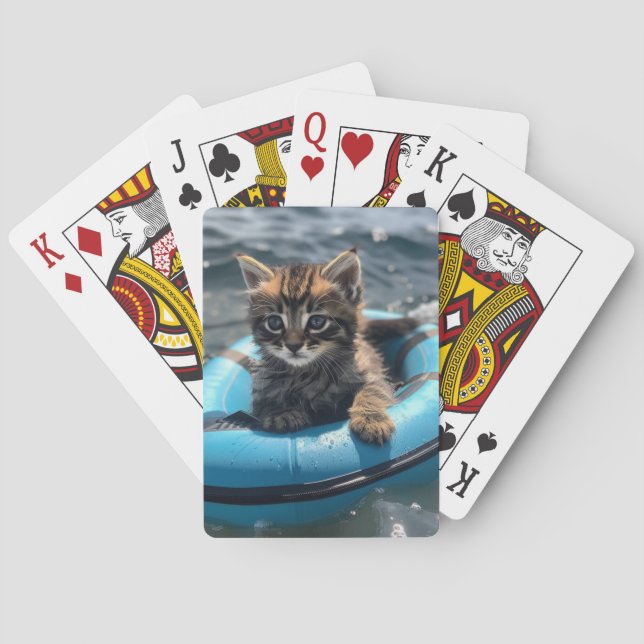 Baraja De Cartas Artsy Kitten (Reverso)