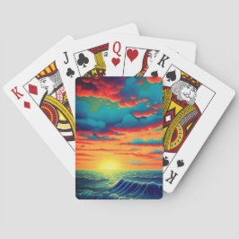Baraja De Cartas Artsy Sunset