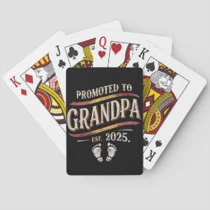 Baraja De Cartas Ascendido a Abuelo 2025 Abuelo está 2025 