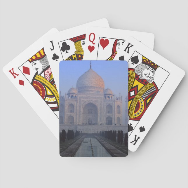 Baraja De Cartas Asia; India; Agra. Taj Mahal. (Reverso)
