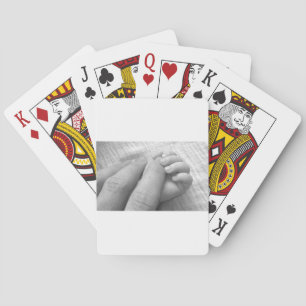 Baraja De Cartas Asimiento de las manos de los dedos de la mano del