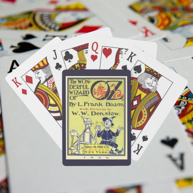 Baraja De Cartas Asistente de cosecha de Oz Book Cover Art, página  (Subido por el creador)