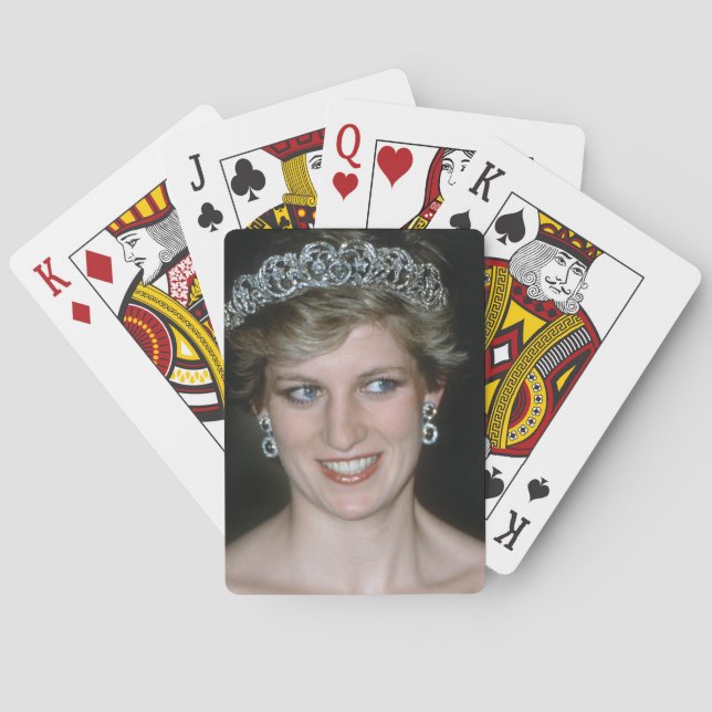 Baraja De Cartas ¡Asombroso! HRH Princess Diana (Reverso)