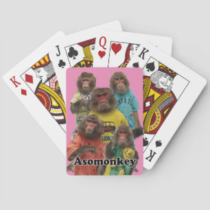 Baraja De Cartas Asomonkey cards. Asomonkey