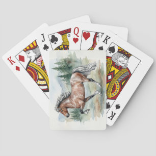Baraja De Cartas Astrid Tolting Caballo Islandés acuarela