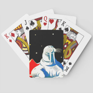 Baraja De Cartas Astronauta espacial Walrus