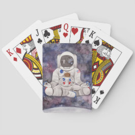Baraja De Cartas Astronauta Meditando