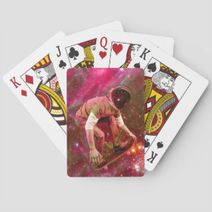 Baraja De Cartas Astronauta Skateboard