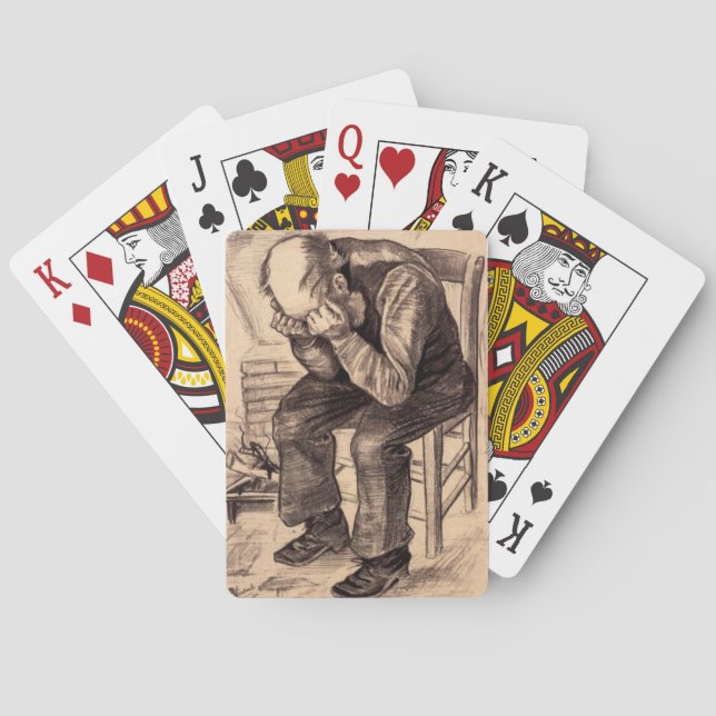 Baraja De Cartas At Eternitys Gate - Van Gogh (Reverso)