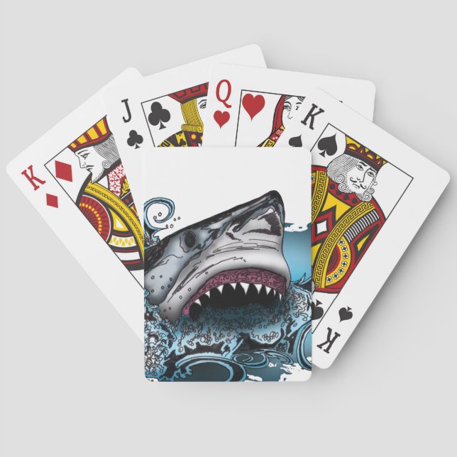 Baraja De Cartas Ataque a tiburones (Reverso)