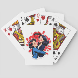 Baraja De Cartas ¡Ataque de besos!"