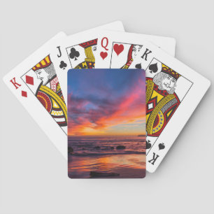 Baraja De Cartas Atardecer al Pacífico desde Coronado 2