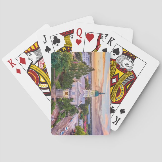 Baraja De Cartas Atenas, GA (Reverso)