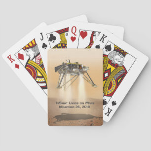 Baraja De Cartas Aterrizaje a la vista en Marte