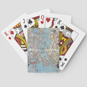 Baraja De Cartas Atlas catalán: Detalle de la África del Norte y de