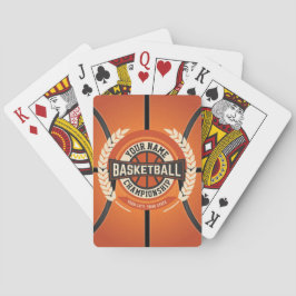 Baraja De Cartas Atleta Personalizado jugador de equipo de balonces