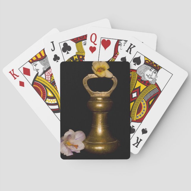 Baraja De Cartas Atracción floral (Reverso)