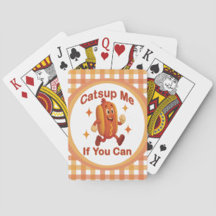 Baraja De Cartas Atrápenme Si Puedes Comer Perro Caliente - Ketchup