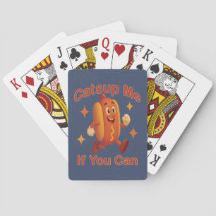 Baraja De Cartas Atrápenme Si Puedes Comer Perro Caliente - Ketchup