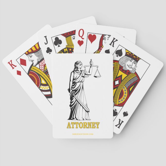 BARAJA DE CARTAS ATTORNEO (Reverso)